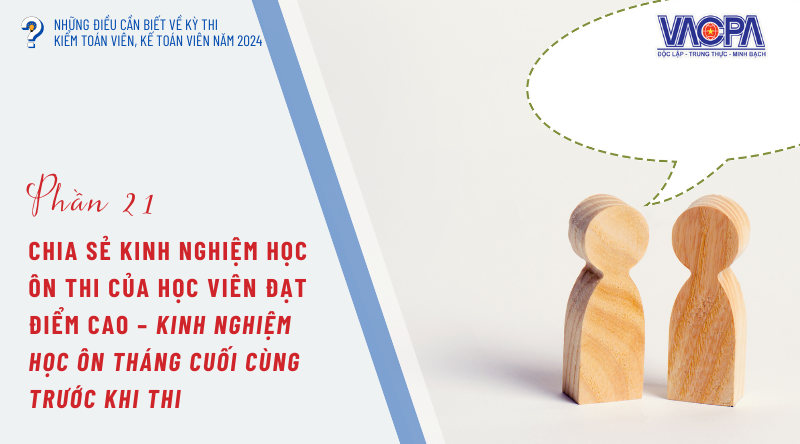 Những điều cần biết về kỳ thi chứng chỉ Kiểm toán viên Kế toán viên