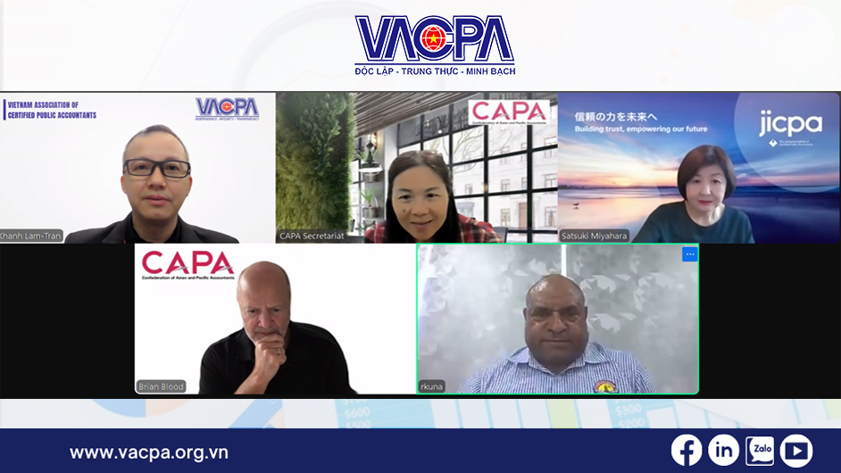 VACPA THAM GIA TÍCH CỰC HOẠT ĐỘNG QUẢN TRỊ VÀ KIỂM TOÁN QUỐC TẾ