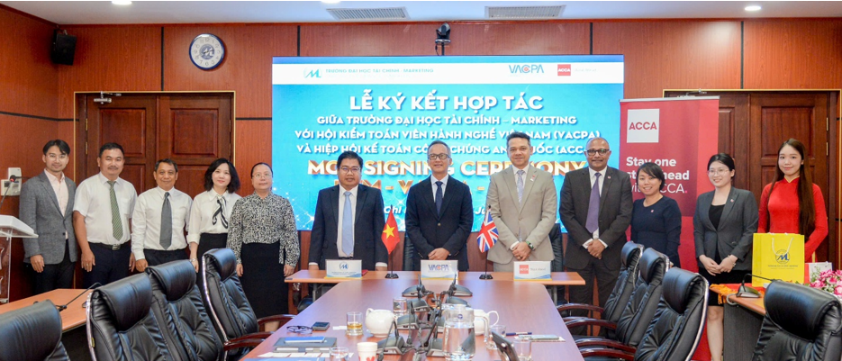VACPA và ACCA ký kết hợp tác với Trường Đại học...